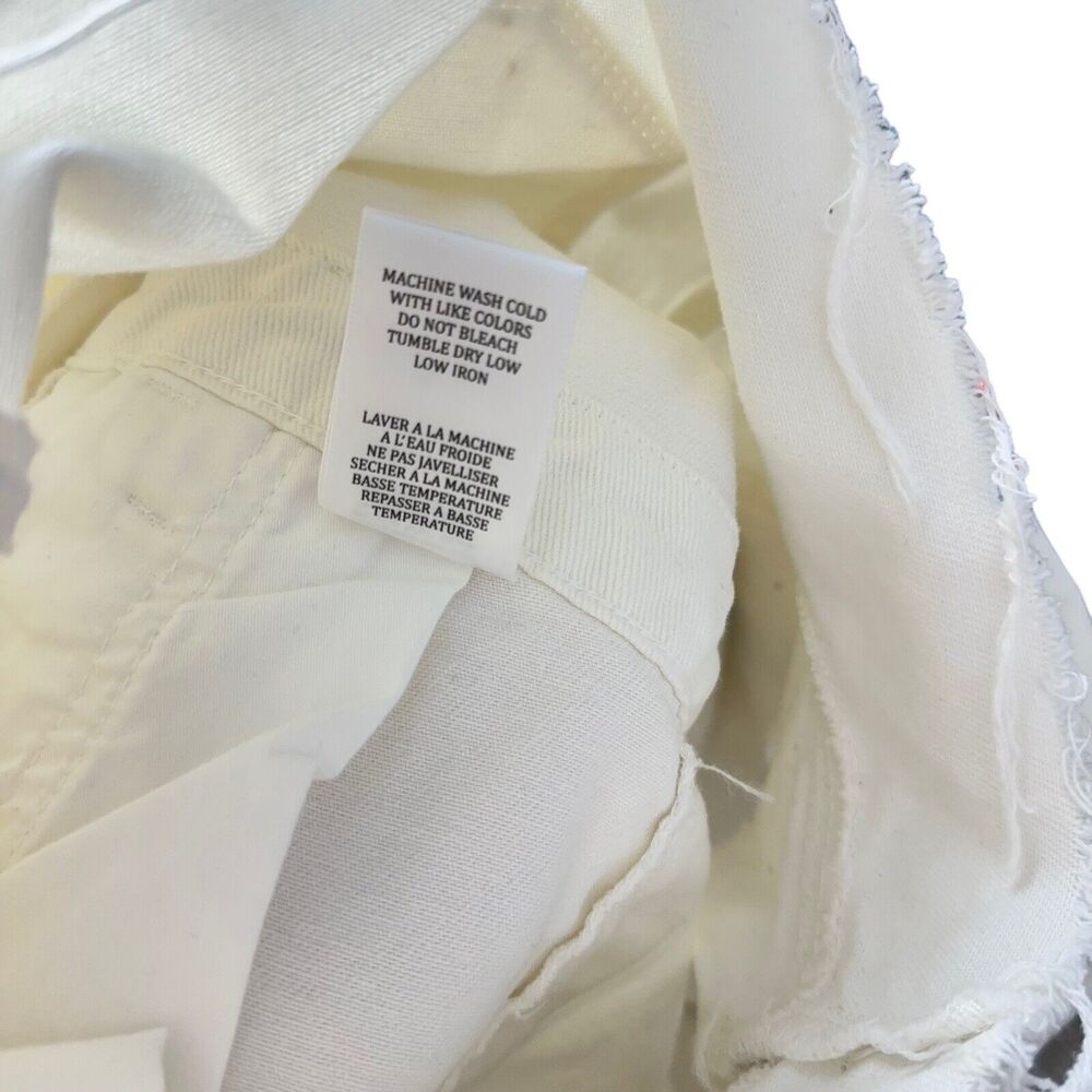 NWOT [BLANKNYC] Shortall White Denim Shorts Cut Off Shortalls - Picture 7 of 7
